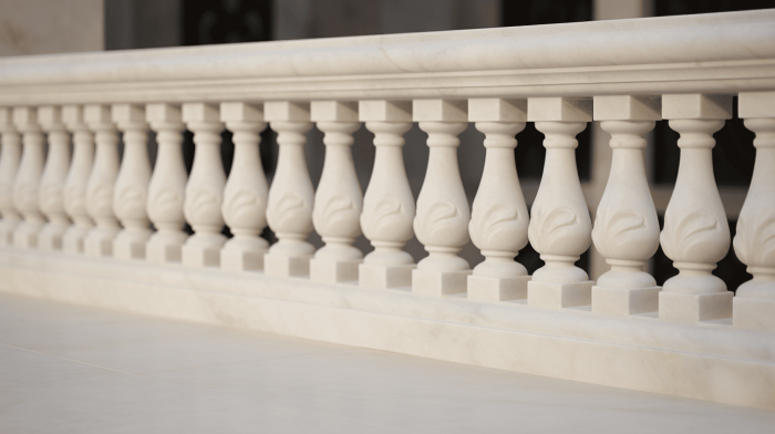 Балясина из мрамора Burdur Beige (Бурдур Беж)